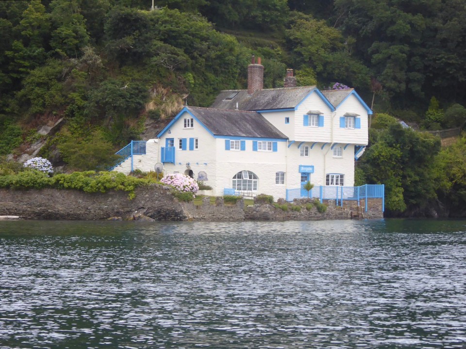 United Kingdom - Fowey - The author Daphne du Maurier wrote her first novel, ‘The Loving Spirit’ published in 1931, at Ferryside, a family holiday home bought in 1926. It was built from local granite in the early 1800s, serving as a shipwright’s workshop, yard and quay.