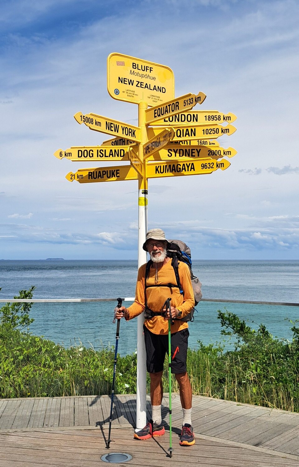Neuseeland - Bluff - Nach 134 Tagen Ankunft in Bluff 
