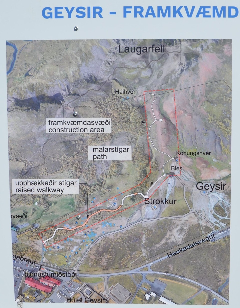 Island - Reykjavík - Geysirgebid