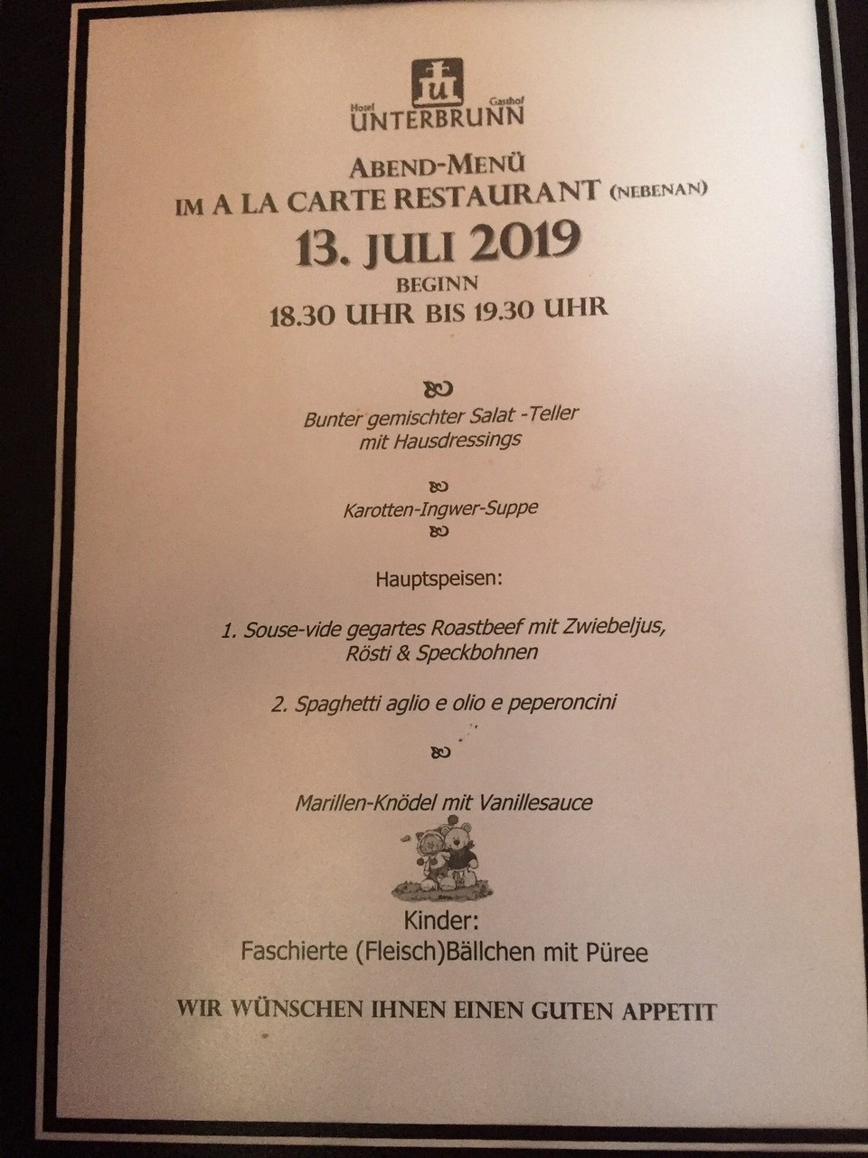 Österreich - Neukirchen am Großvenediger - Die Kids hatten heute Pizza 🍕 