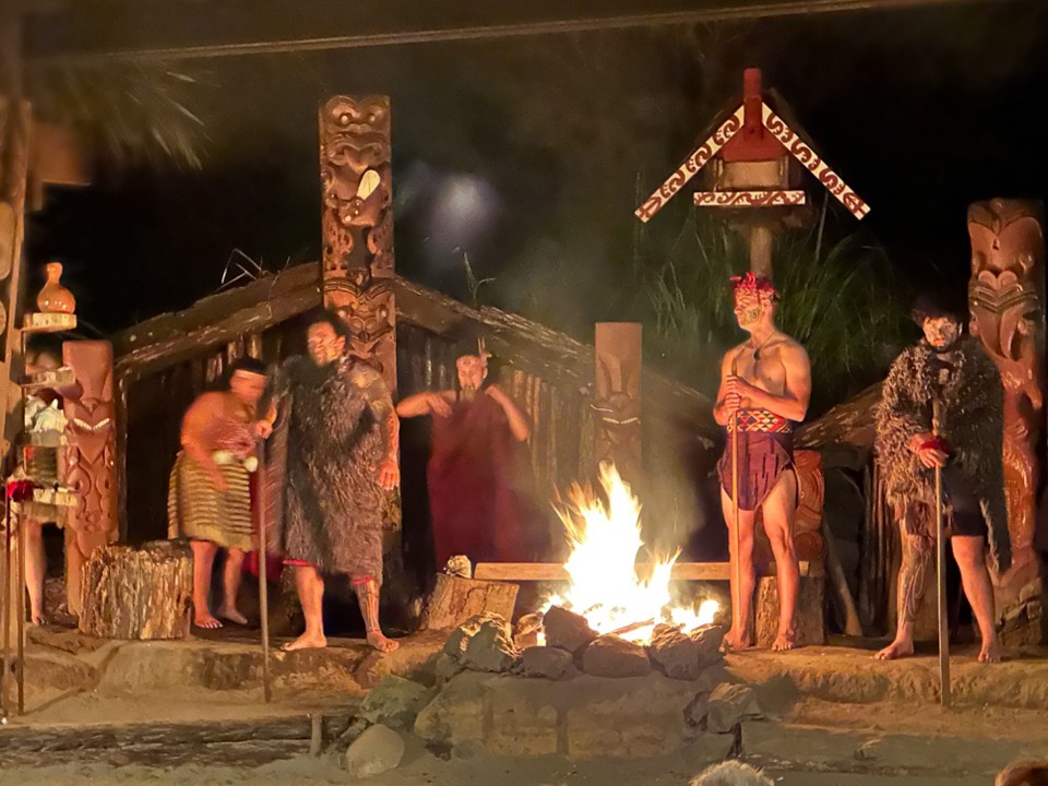 Neuseeland - Rotorua - und natürlich ganz toll ein all you can eat Hängi Buffet