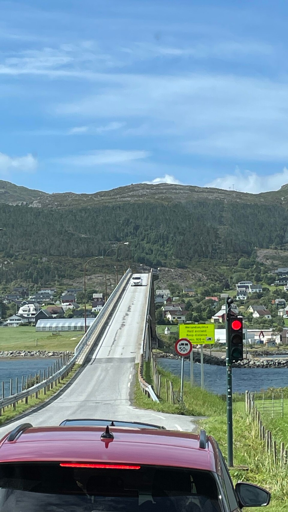 Norwegen - Spjelkavik - Brücke ins Nichts