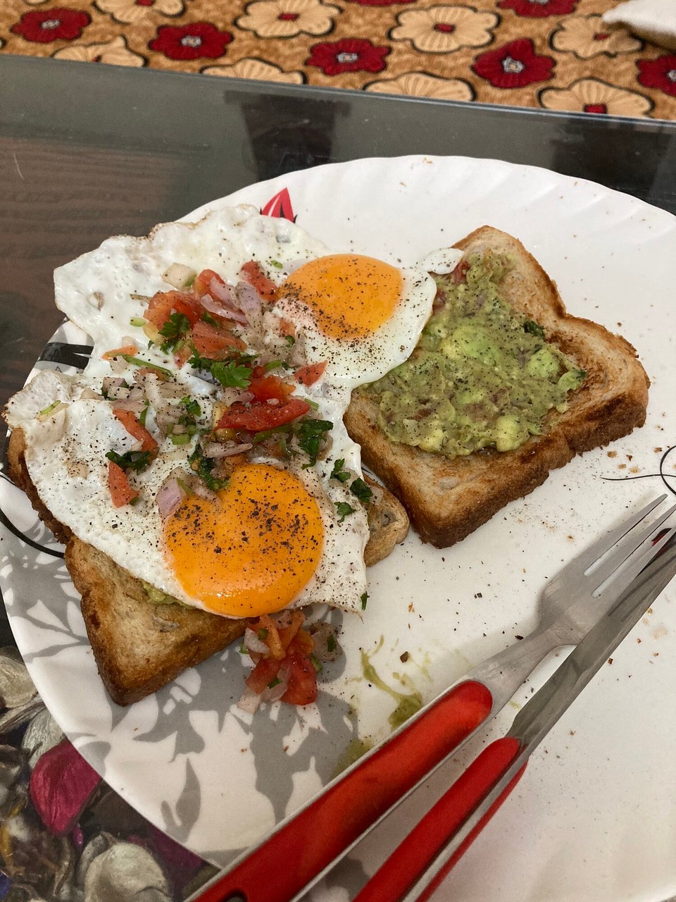 Indien - Neu-Delhi - Der Tag startet sehr gesund und super lecker 🤩