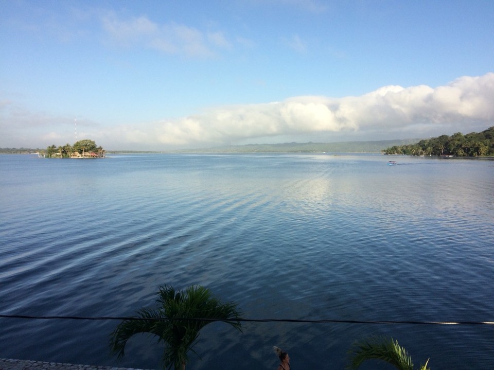 Guatemala - Flores - Noch einmal Blick vom Hotel