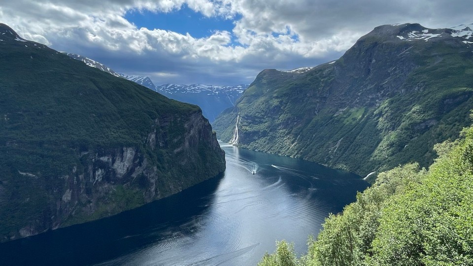 Norwegen - Geiranger - Aussichtspunkt Örnesvingen