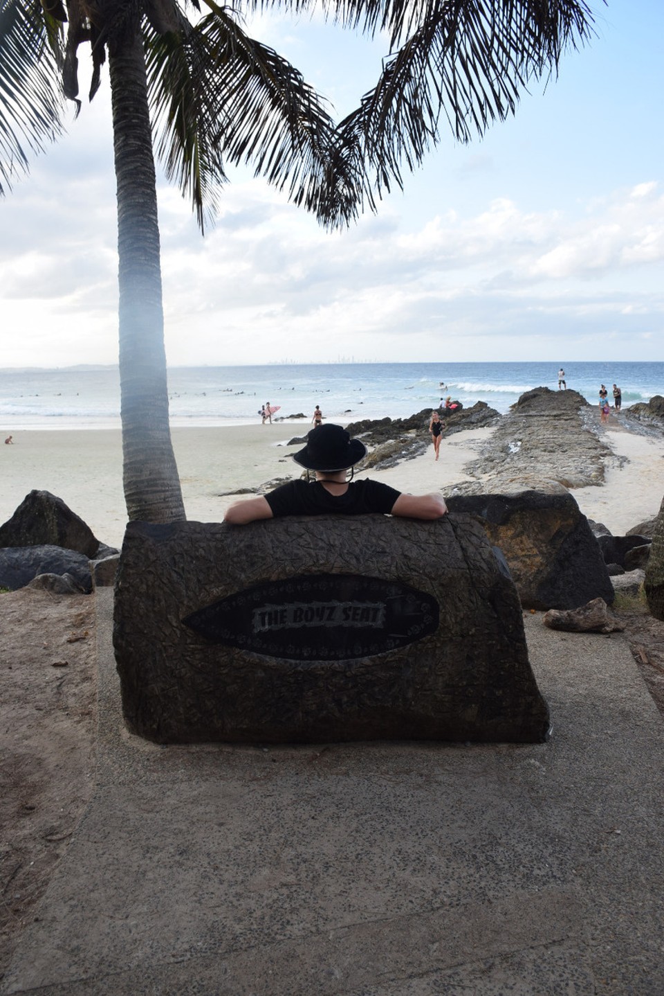 Australien - Coolangatta - The Boyz Seat - Chillen an Rainbow Bay