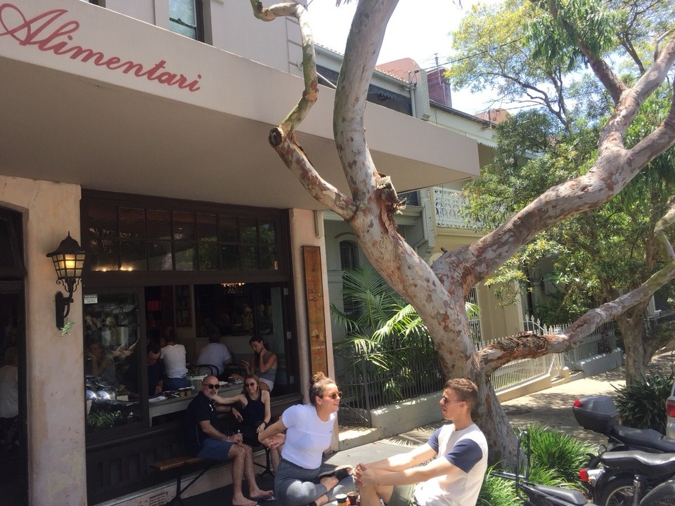 Australien - Sydney - Italiener in Paddington 