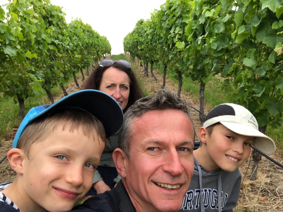 Neuseeland - Upper Moutere - Toller Weinberg!