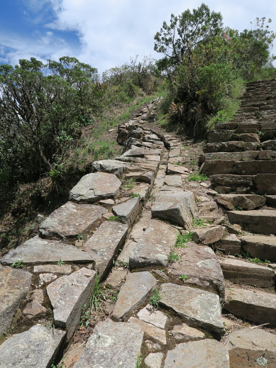 Peru - Choquequirao - l'eau courante partout dans le village