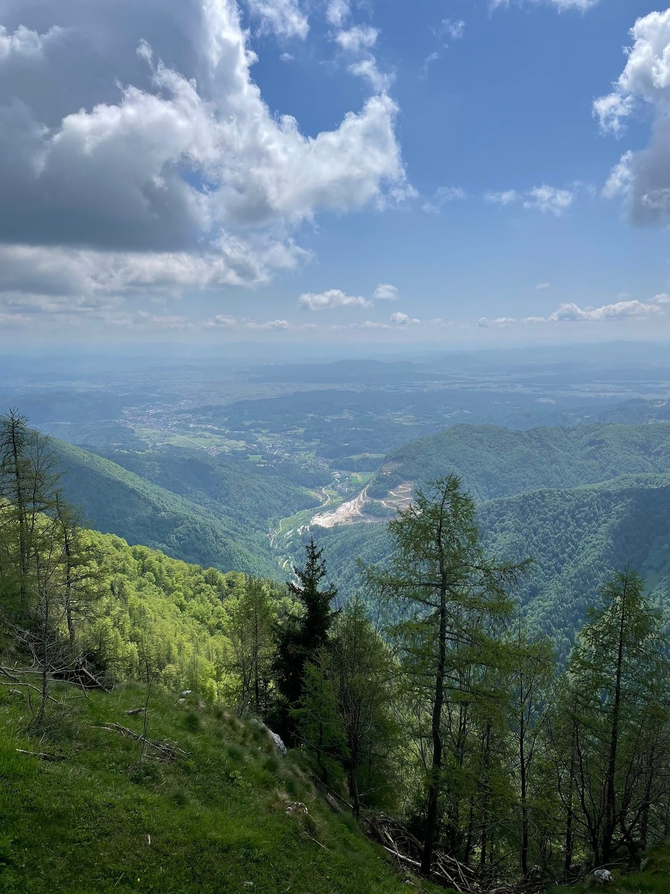 Slowenien - Stahovica - Blick von der Hochalm