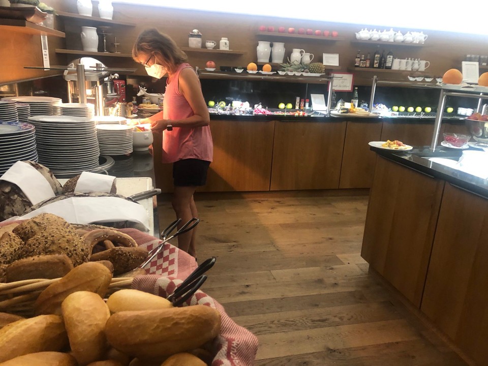 Deutschland - Riedenburg - Kleiner Ausschnitt vom Frühstücksbuffet