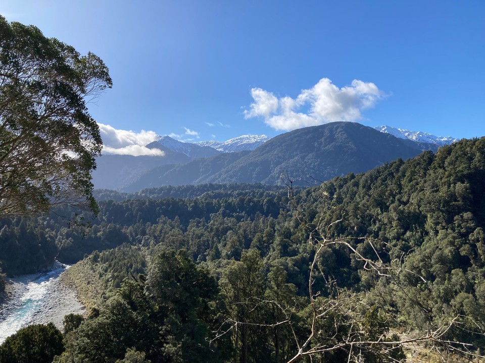 Neuseeland - Whataroa - Ganz weit hoch und wieder runter und wieder hoch und wieder runter usw.