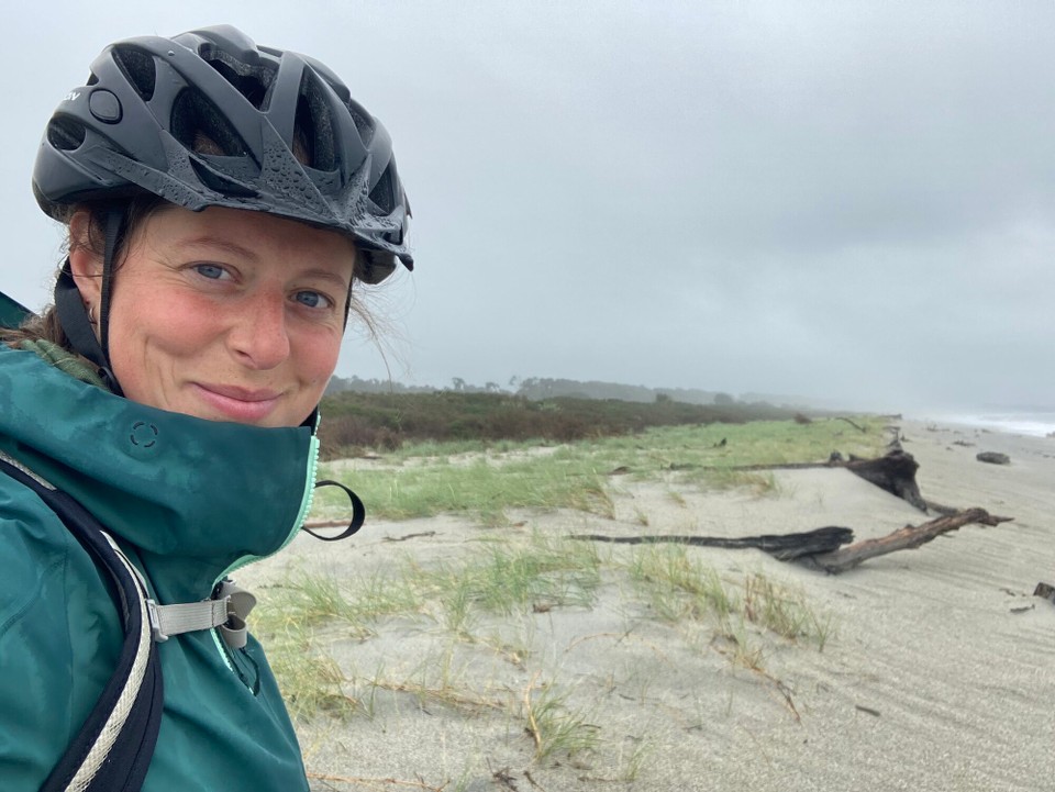 Neuseeland - Haast - Nochmal ein kurzer Abstecher an den Strand - der Regen hat auch ein bisschen nachgelassen