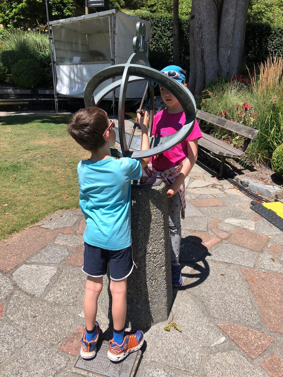 Neuseeland - Wellington - Das ist eine Sonnenuhr 