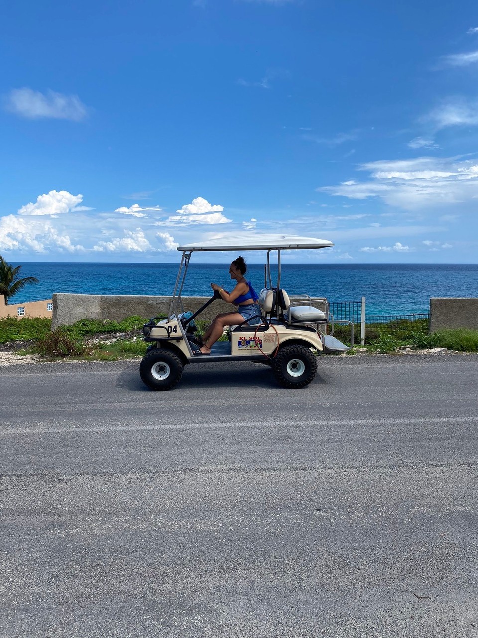 Mexiko - Isla Mujeres - Golf Caddy