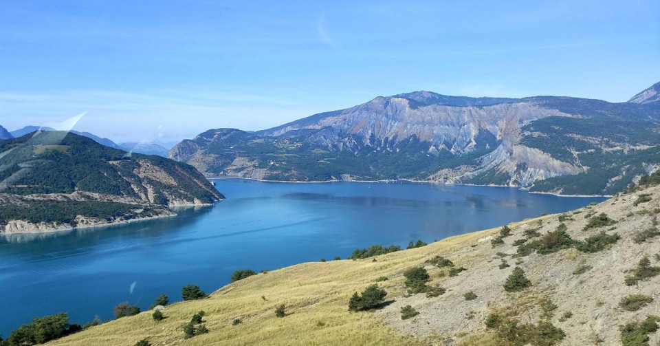 Italien - Cuneo - Abschied vom "Lac de Serre Poncon"