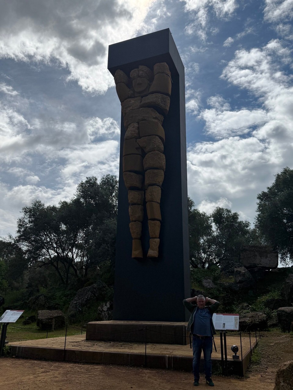 Italien - Marsala - 2 Jünglinge - Telamone vom Zeustempel