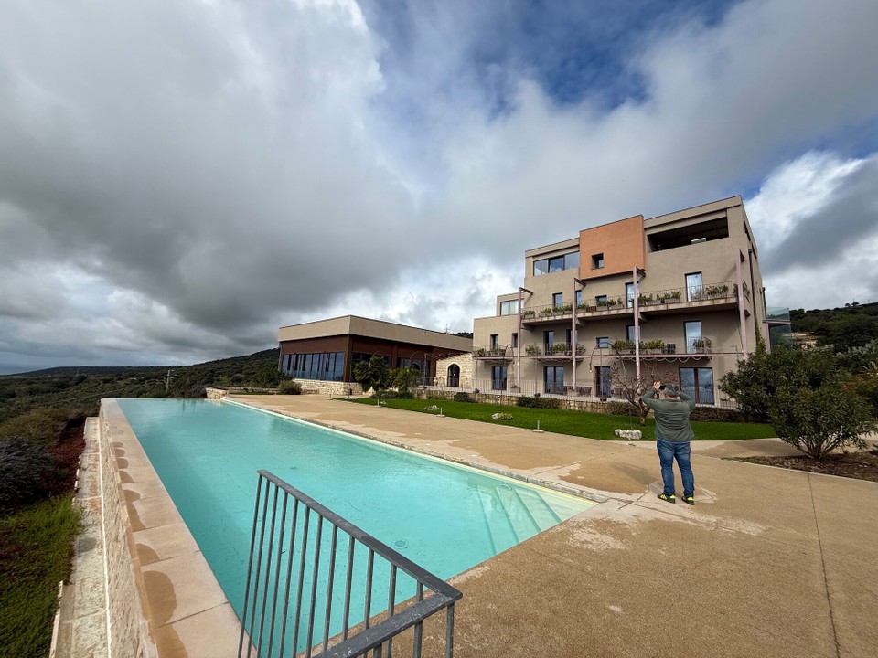 Italien - Agrigent - Unsere Herberge, leider war kein Poolwetter