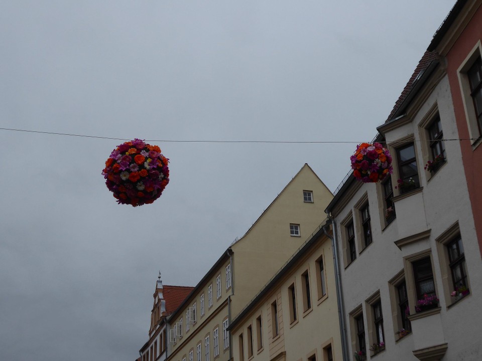 Deutschland - Torgau - 15 km in zum Teil starken Regen. Aber es hat alles gut geklappt. Hätte ich auch noch die Regenhose angezogen (zu faul), wäre es fast gemütlich gewesen.