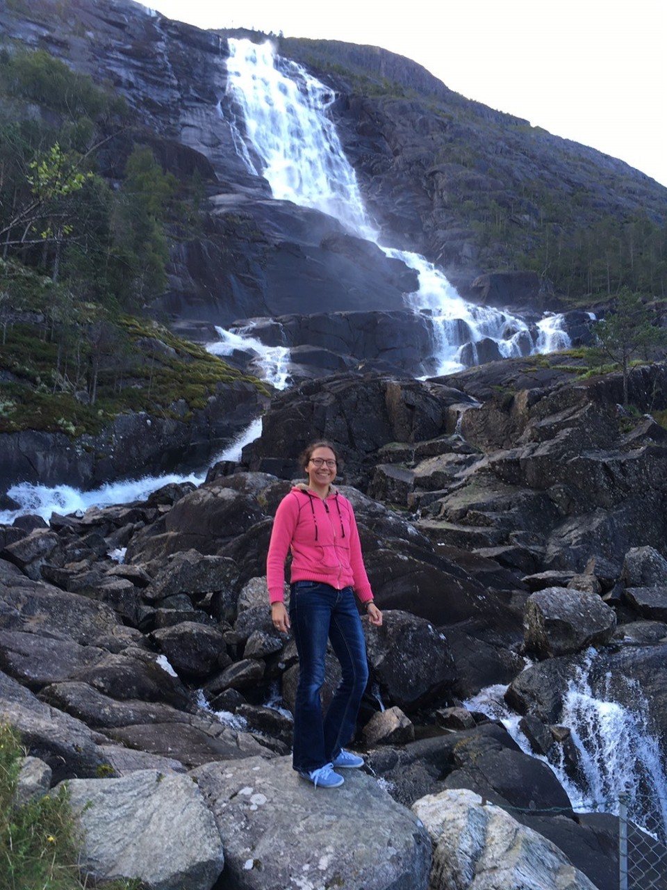  - Wasserfall Langfoss - 