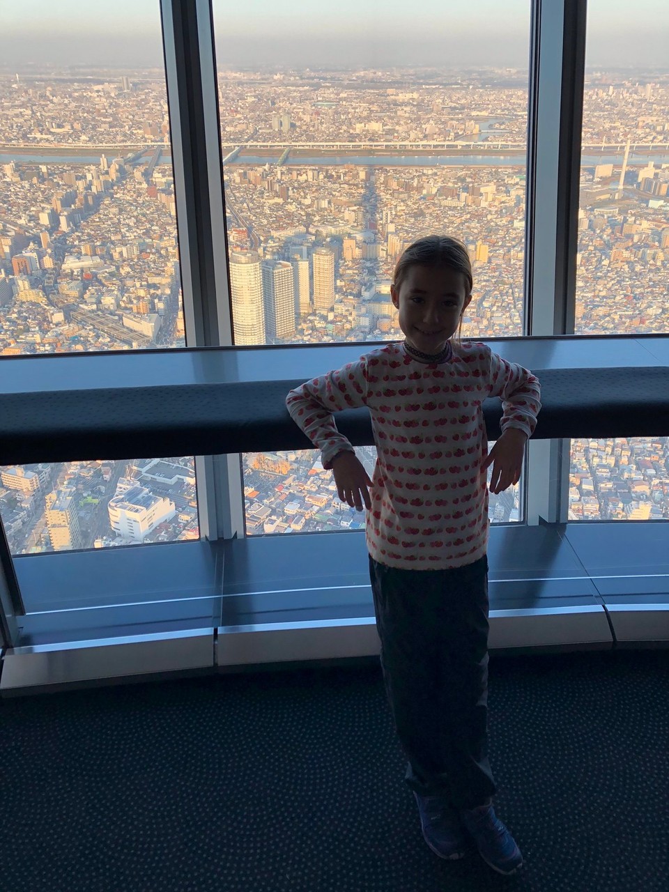 Japan - Sumida-Ku - Auf dem skytree oben! 