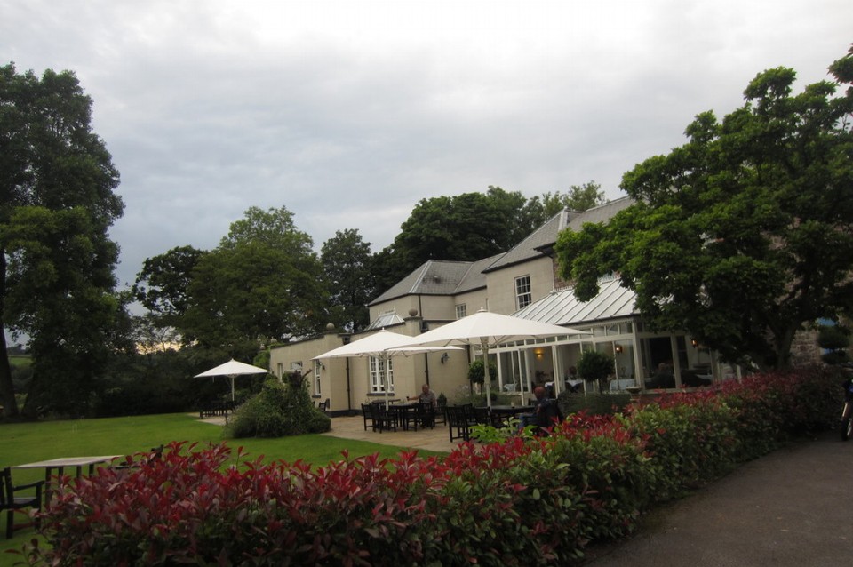 Vereinigtes Königreich - Exmoor-Nationalpark - Garten vom Hotel