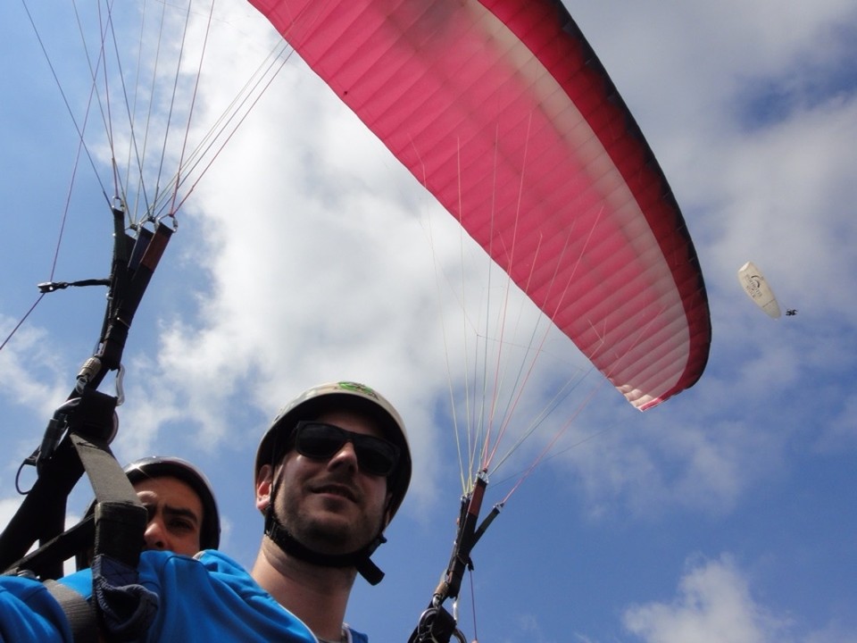 Guatemala - Santa Catarina Palopo - Ganz genau hinschauen: Hier sieht man Stephan und Kathi 
