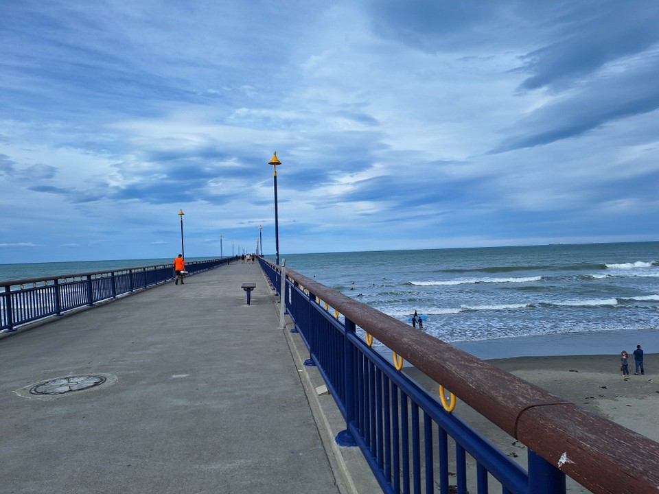Neuseeland - Christchurch - Seebrücke