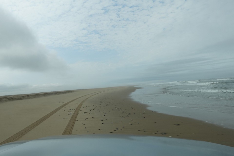 Namibia - Walfischbucht - um Strand "Autobunn"