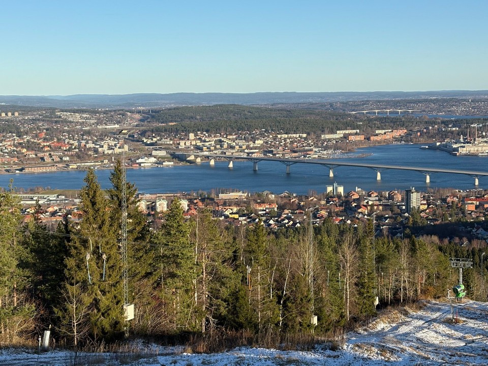 Schweden - Bjästa - Blick auf Sundsvall