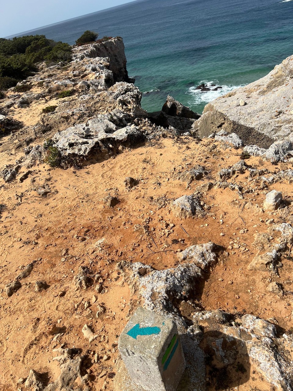 Portugal - Vila Nova de Milfontes - Manchmal verwirren die Pfeile. ;0)