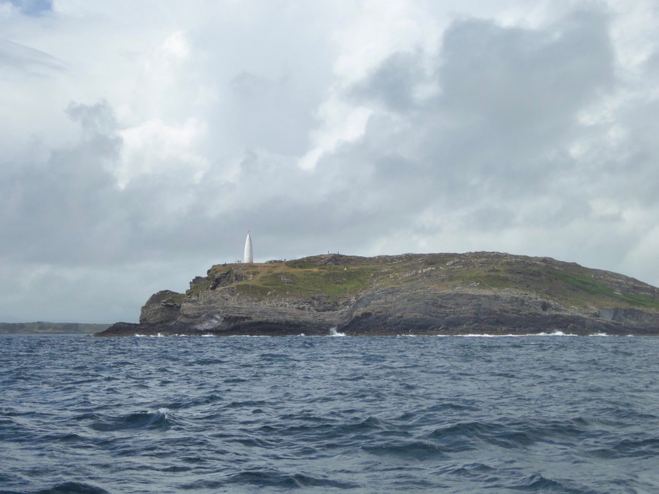 Ireland - Baltimore - Twenty minutes later all was calmer again as we headed for Baltimore Harbour.