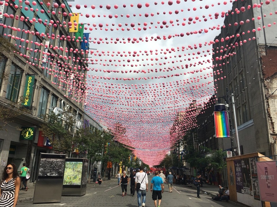 Kanada - Montréal - Mein Zuhause für die nächsten Tage: Le Village gai de Montréal