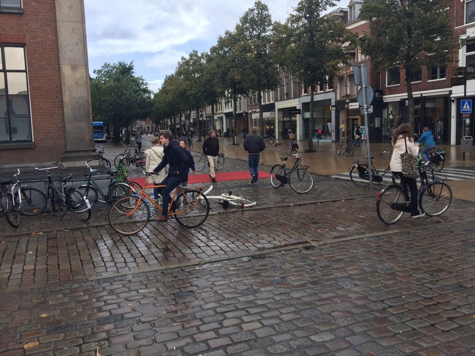 Netherlands - Groningen - Groningen is a bicycle city. 