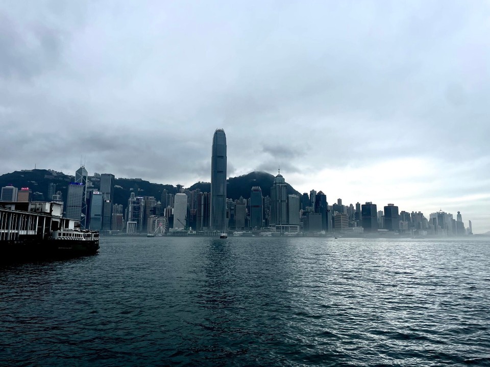China - Hong Kong SAR - Skyline am Tag