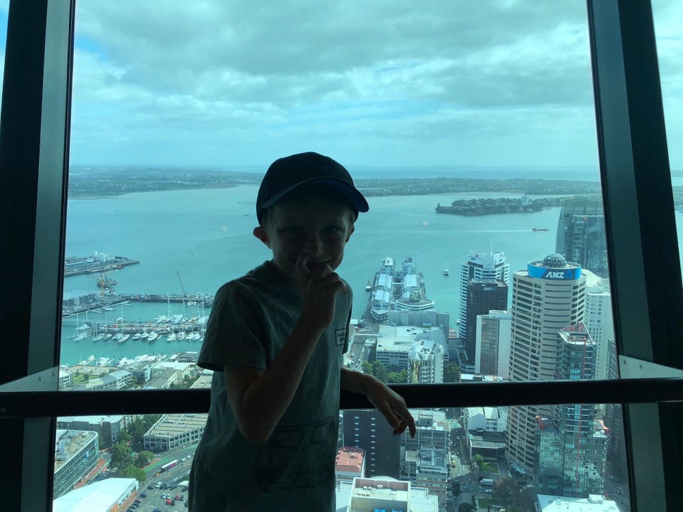 Neuseeland - Auckland - Auf dem Sky Tower