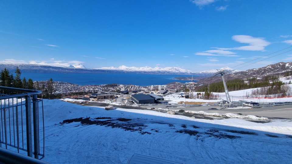 Norwegen - Narvik - Wunderschöner Ausblick aus unserem Zimmer