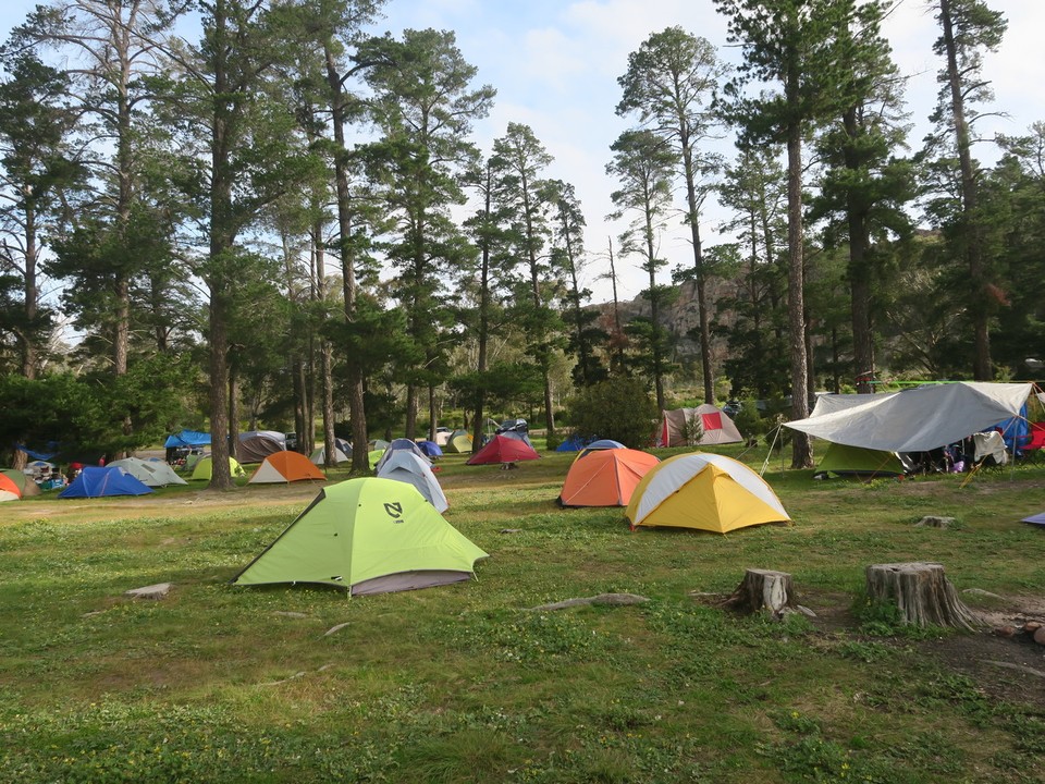 Australia - Grampians - Le camping des grimpeurs, immense comme le site