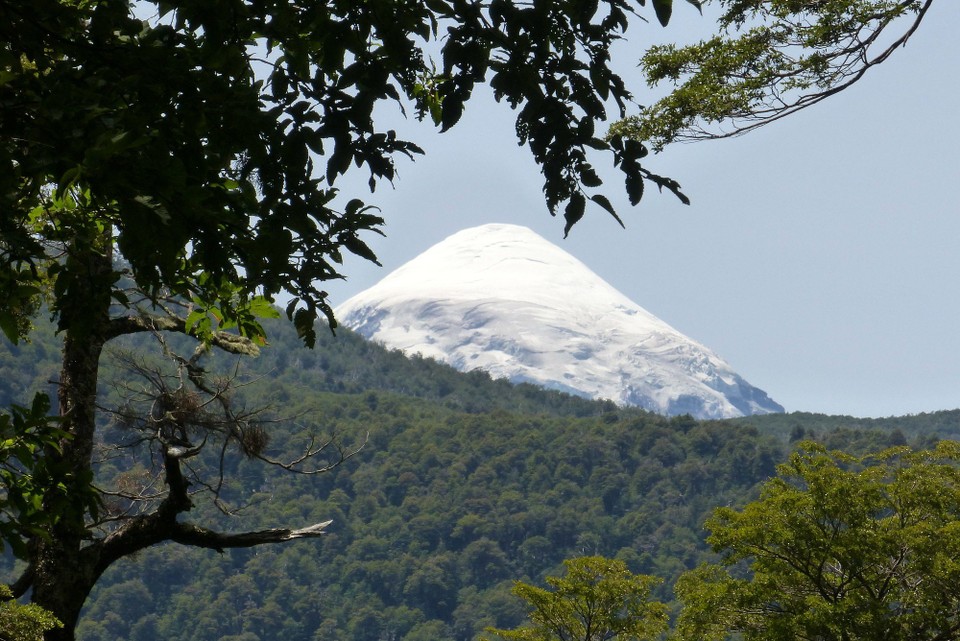 Argentinien - San Martín de los Andes - Blick auf den Lanin