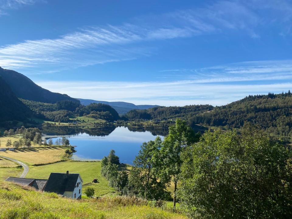 Norwegen - Eikelandsosen - 