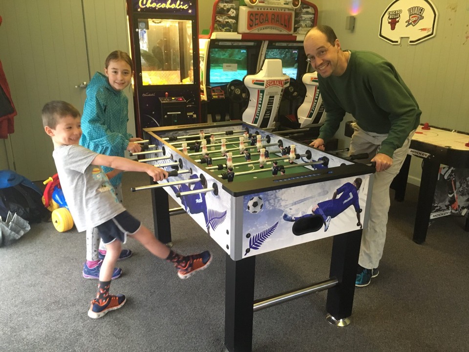 Neuseeland - Te Anau - Der Campingplatz hat sogar ein Spielzimmer.