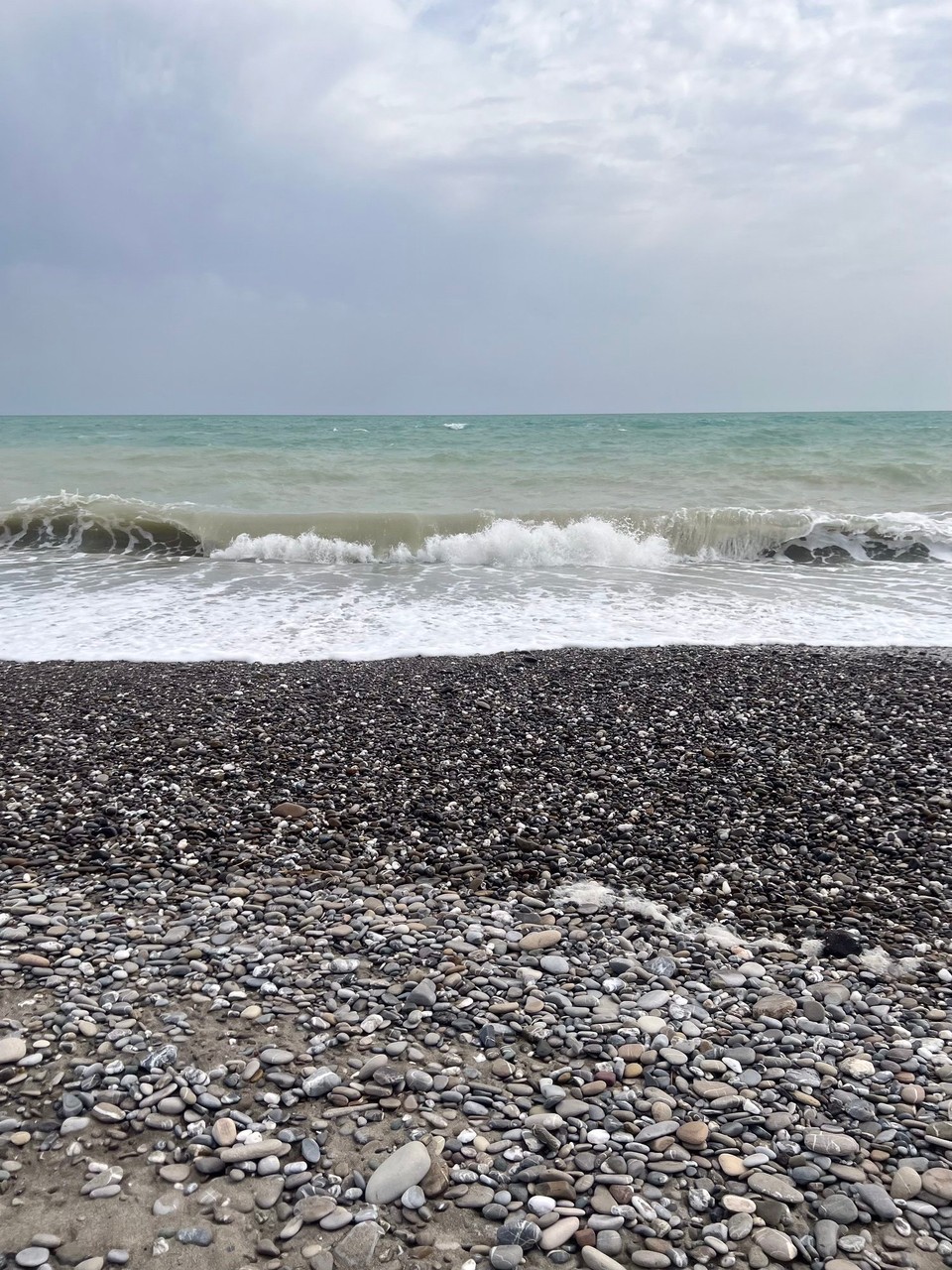 Italien - Nova Siri - Es hat wirklich beängstigende Wellen🌊🙆🏻‍♀️also bleiben wir beim Spaziergang😅😏