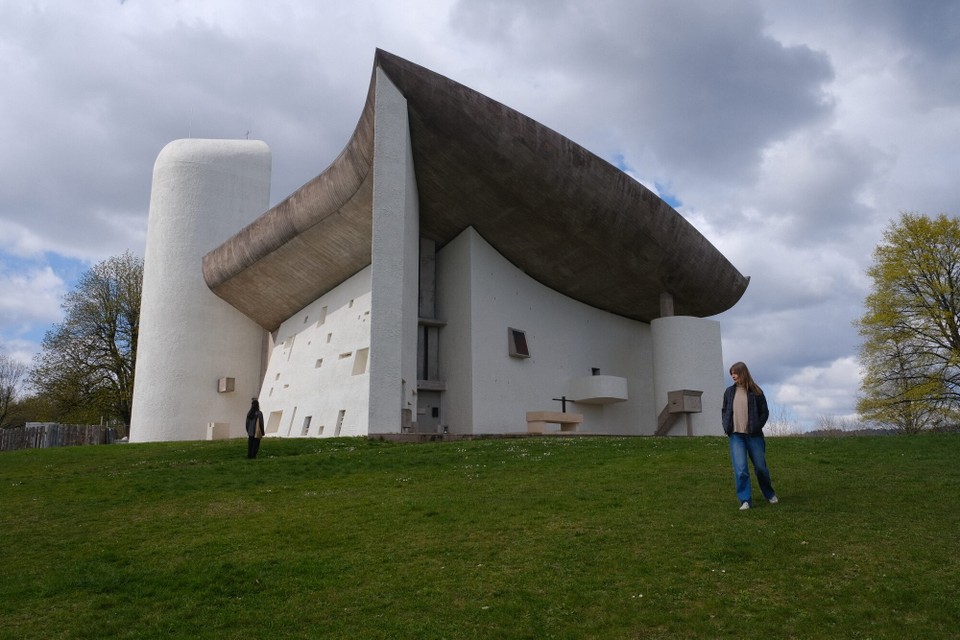 Frankreich - Ronchamp - Le Corbusier‘s Kirche