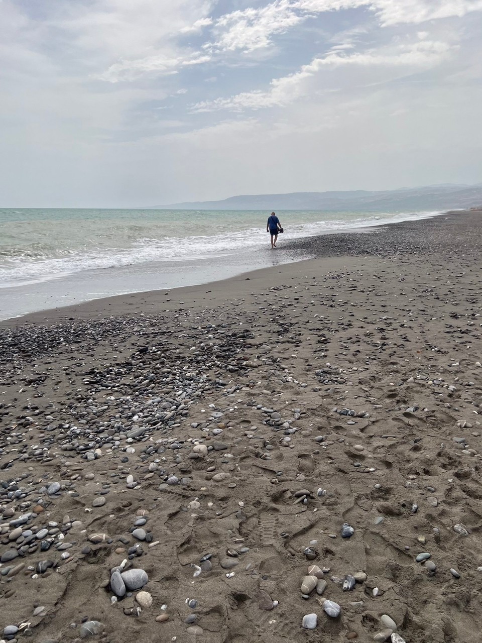 Italien - Nova Siri - Ein Spaziergang🚶🏻‍♀️🚶🏻ist OK, aber schwimmen🏊🏻‍♀️verboten🚫🚩‼️