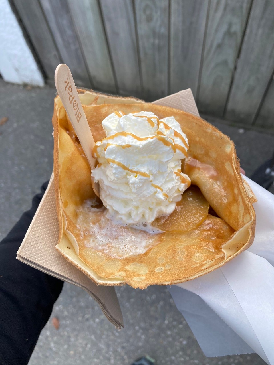 Neuseeland - Wanaka - Belohnung 🤩🤤 Crêpes mit Salzkaramell und Karamellisierten Äpfeln