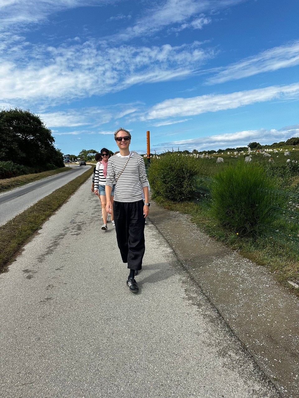 Frankreich - Carnac - Man trägt Streifen