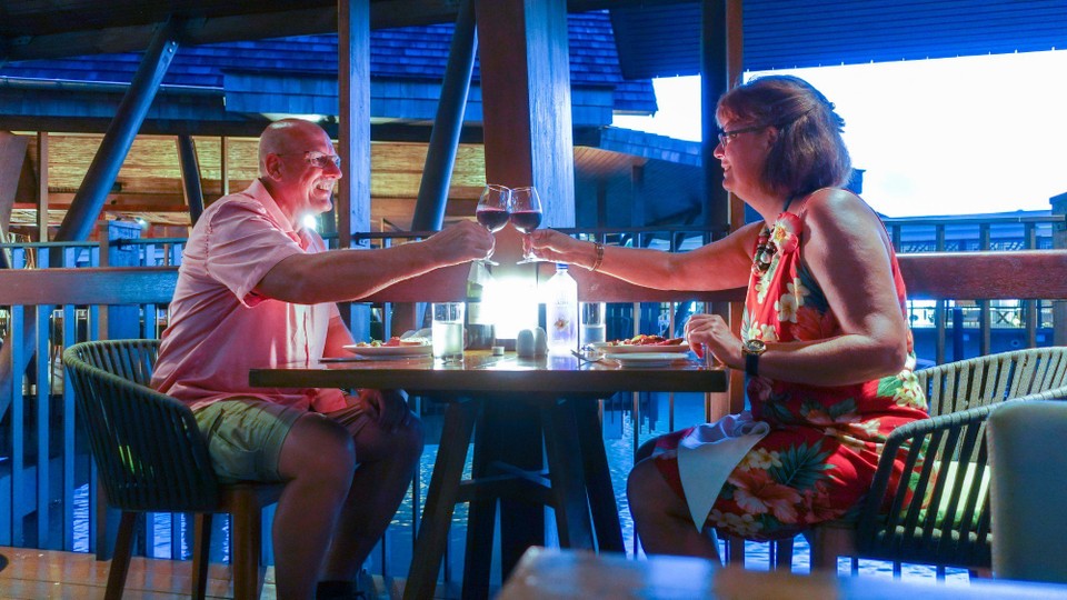 Fidschi - Nadi - Abends im Restaurant