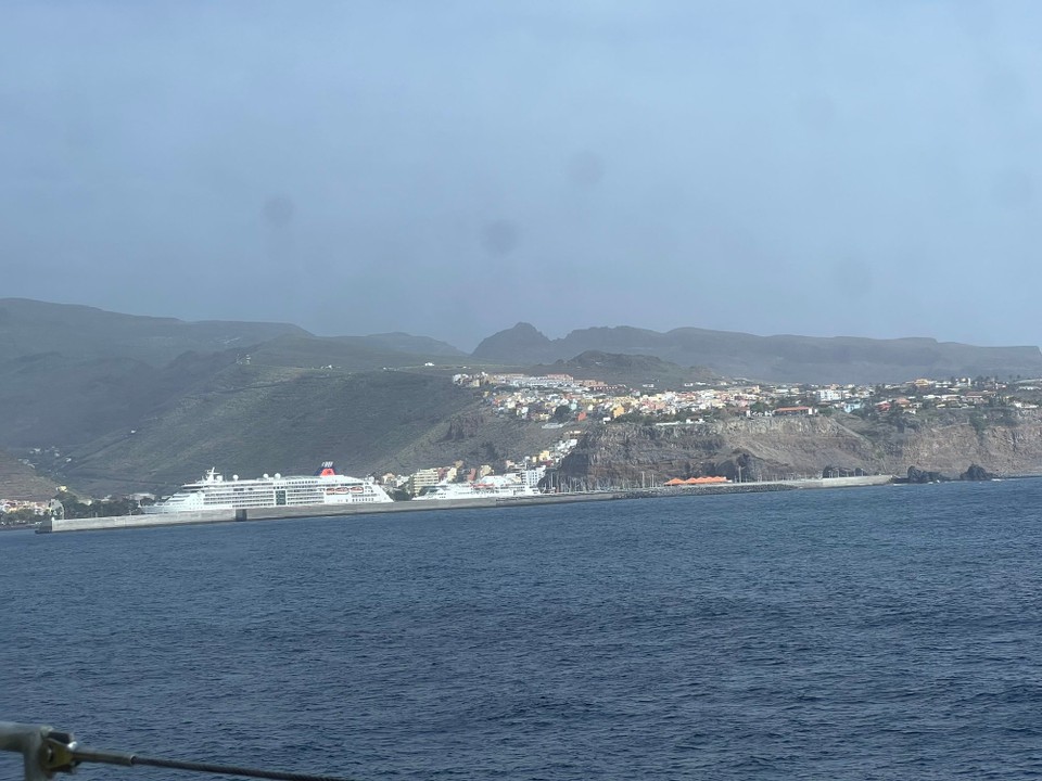 Spanien - San Sebastián de La Gomera - Einfahrt in den Hafen