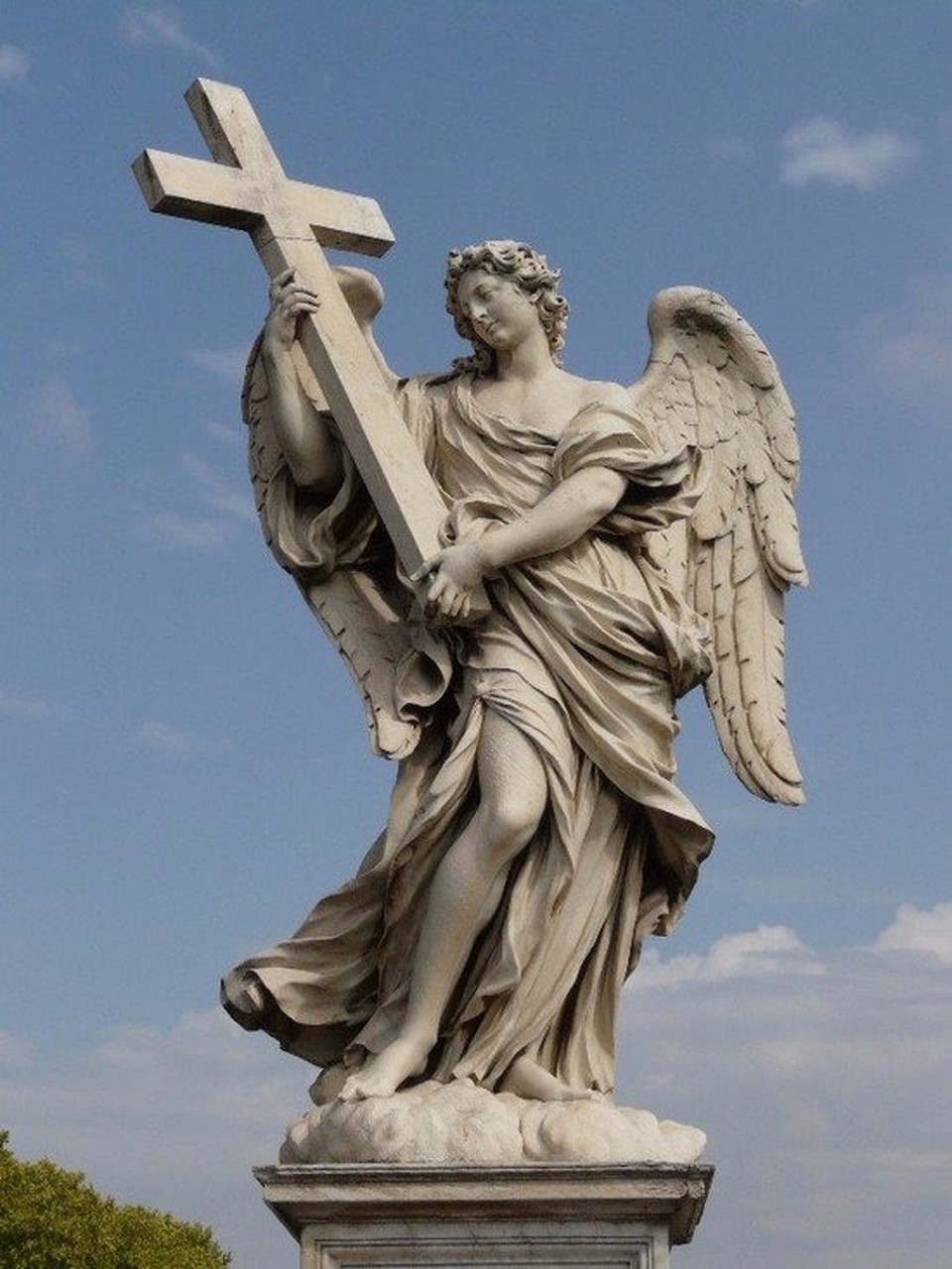 Italy - Roma - statue on Ponte St Angelo 