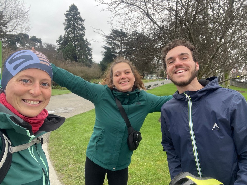 Neuseeland - Christchurch - Reunion 😊 Wir verbringen den Tag mit Valerie, sie ist auch in der Stadt und wir unternehmen zunächst einen Ausflug in den Botanischen Garten 